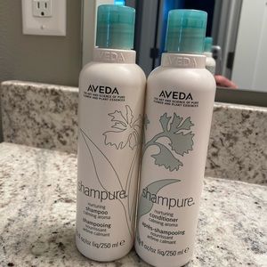 Aveda Shampure shampoo and conditioner